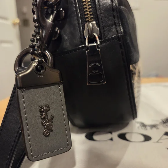 Coach 1941 Canteen Crossbody Bag With Patchwork And Snakeskin Detail - Picture 6 of 10